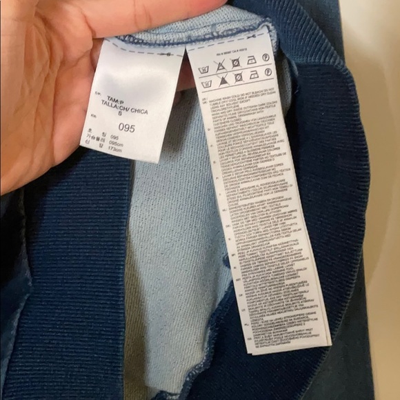 Adidas cotton denim sweatshirt - Picture 7 of 8